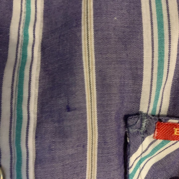 Retro ELY PLAINS Western LS Pearl Snap western cowboy 15.5 - Picture 6 of 13